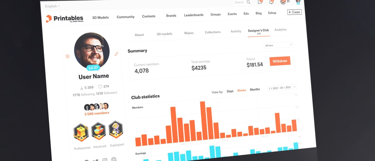Featured image of Printables to Launch Patreon-Like Subscription Service