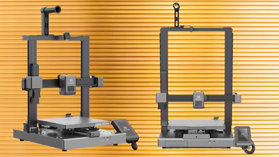 Featured image of Artillery Showcases New Sidewinder X3 Plus and X3 Pro at Formnext
