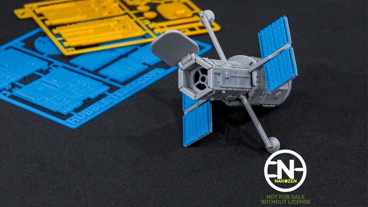 Featured image of All3DP Unwrapped: Hubble Telescope Kit Card