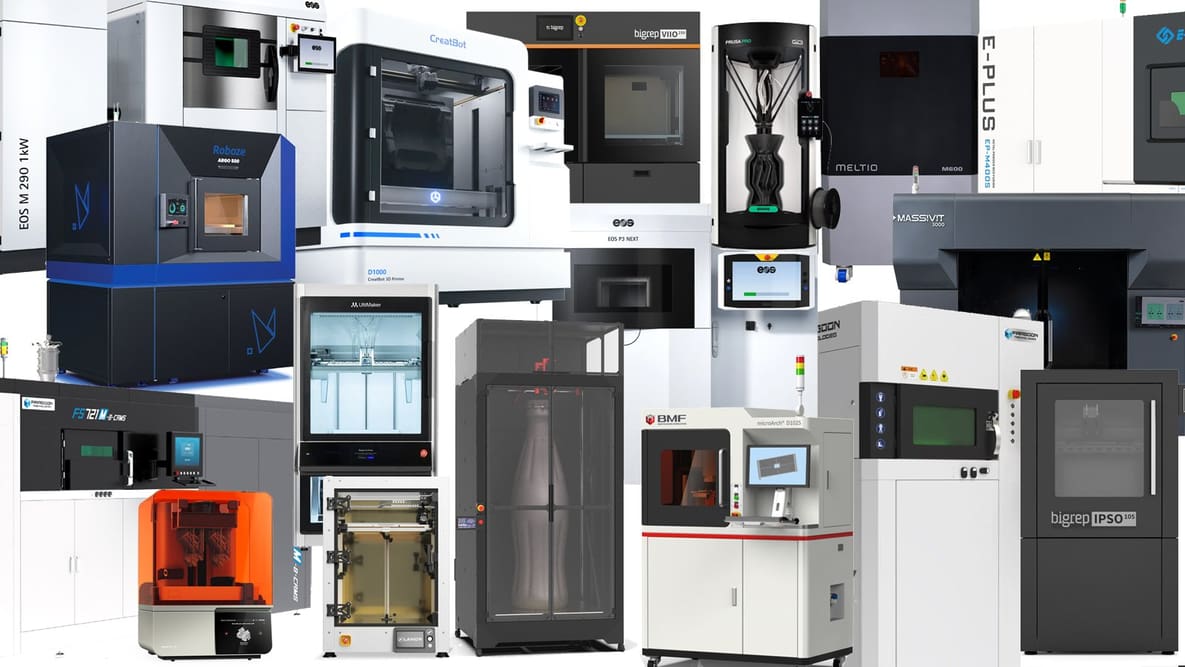 Featured image of All the Best Professional 3D Printers Launched in 2024