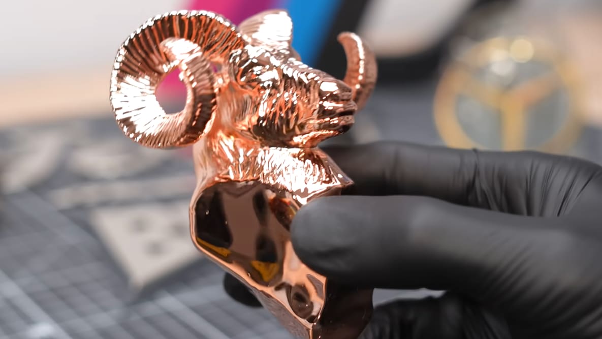 Featured image of Turn Plastic into Real Metal: The Secrets to Electroplating 3D Prints