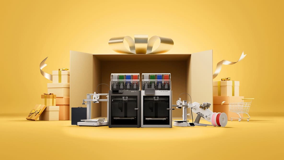Featured image of Bambu Labs hohe Rabatte und Drucker-Verlosungen beginnen diese Woche