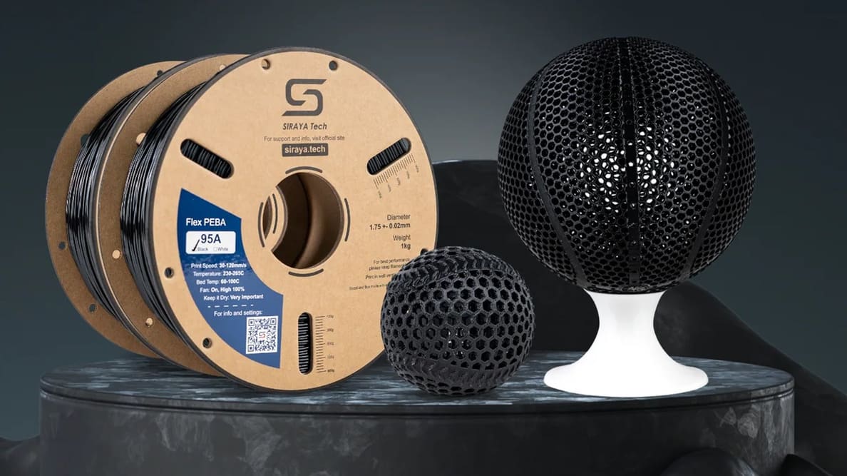 Featured image of Siraya Tech bringt Rebound PEBA 95A auf den Markt, das bis zu doppelt so stark federt wie TPU