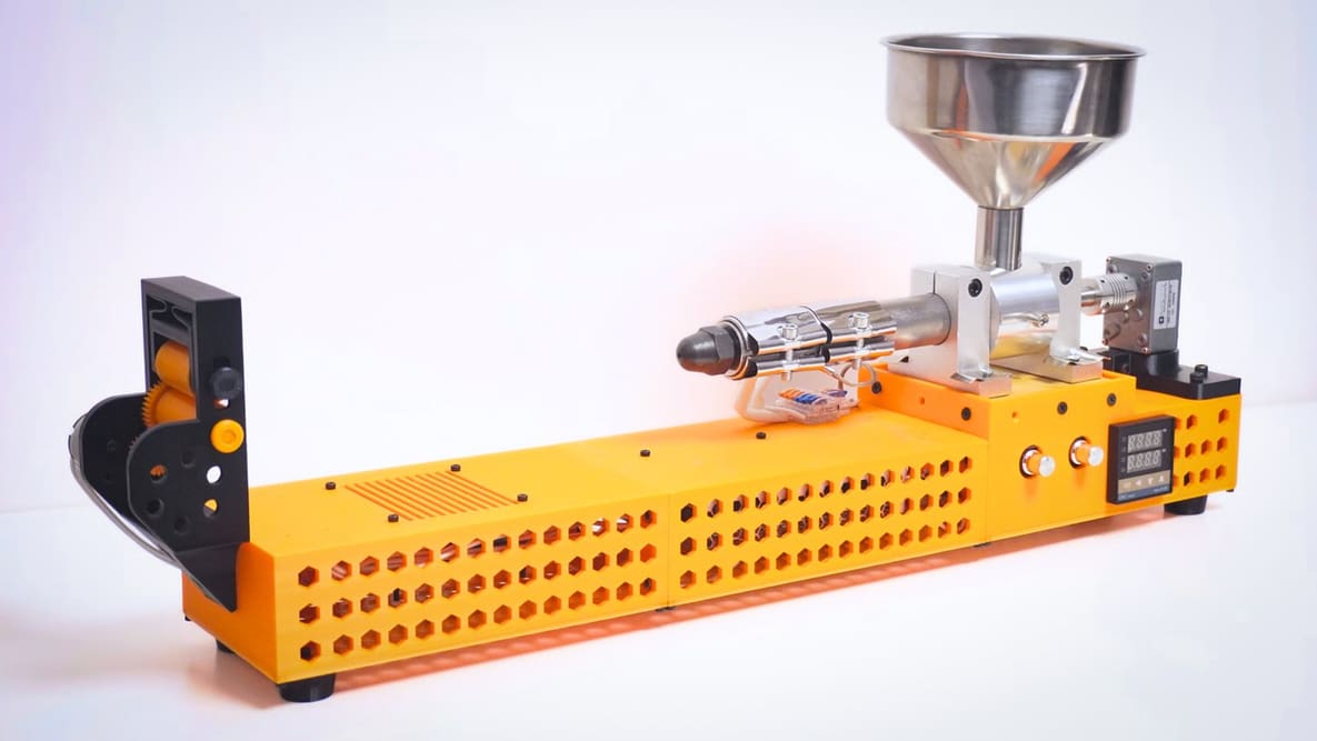 Featured image of Verwandeln Sie Ihre 3D-Druckabfälle in Filament: ExtrudeX (300 €) ist auf Kickstarter erschienen