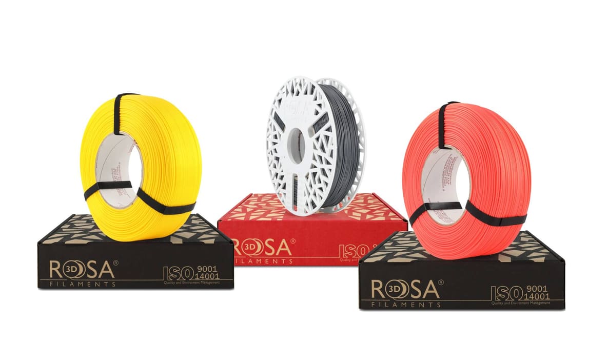 Featured image of Rosa3D Launches Foaming PLA and TPU That Expand as They Print for Lighter Parts