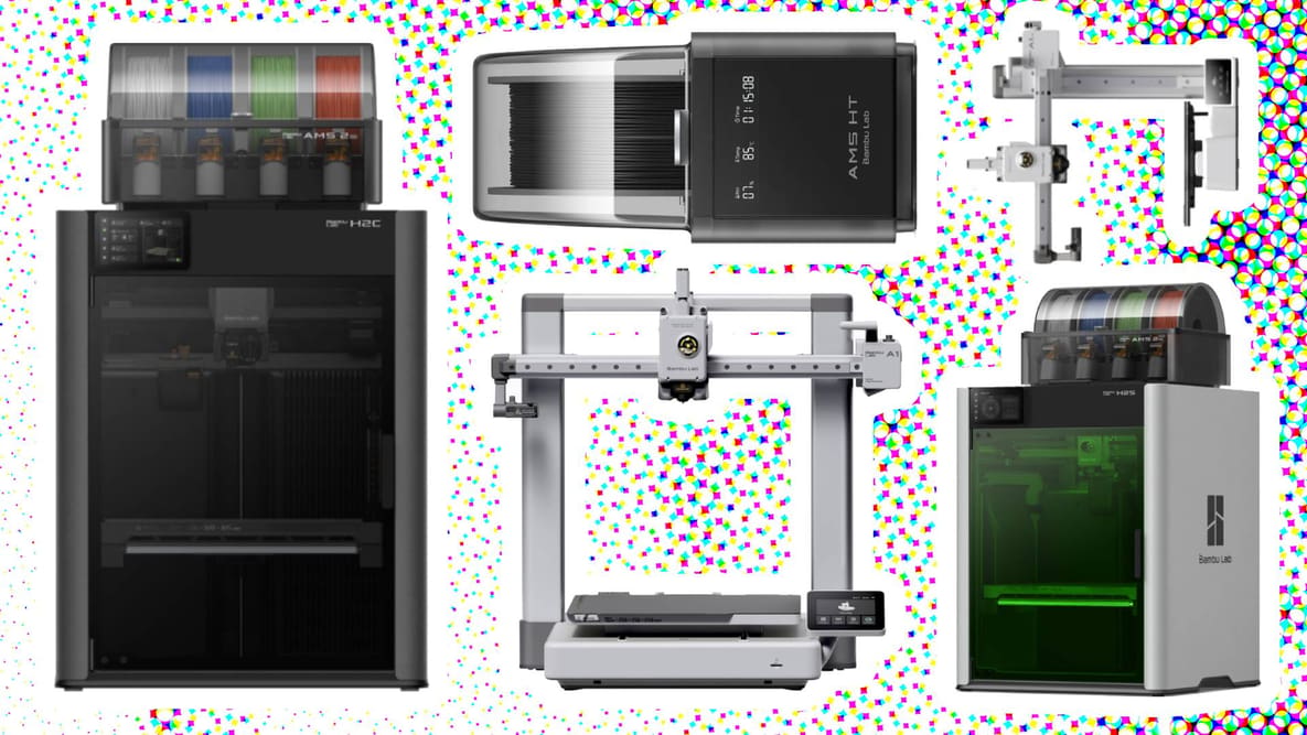 Imagen principal de Aniversario Bambu Lab: ofertas relámpago y descuentos inéditos en las impresoras P2S, H2S y H2C