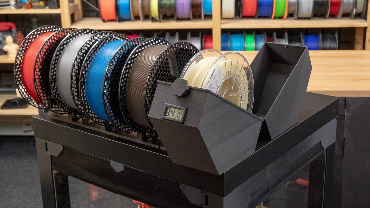 Imagem de destaque Secador de filamento 3D e caixa hermética