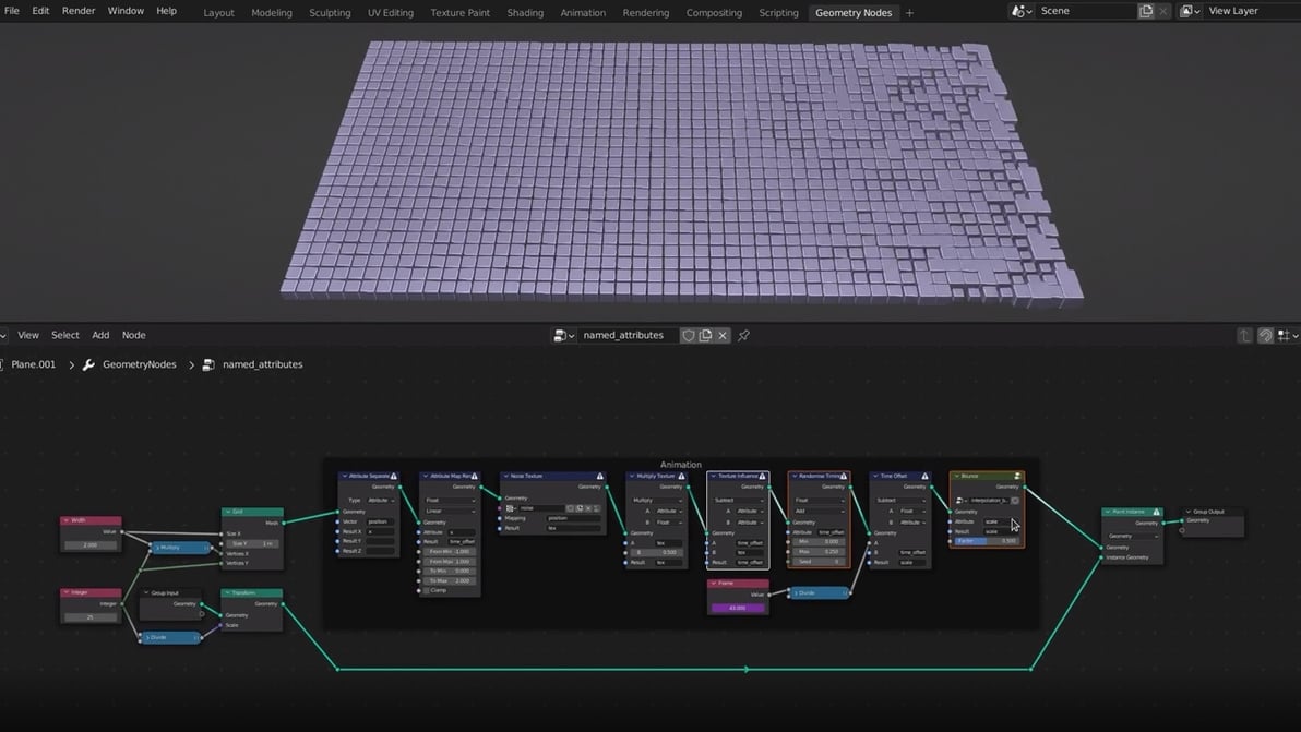 Geometry Nodes: Smooth Your Mesh with a Custom Smooth Node, Blender Render  Farm