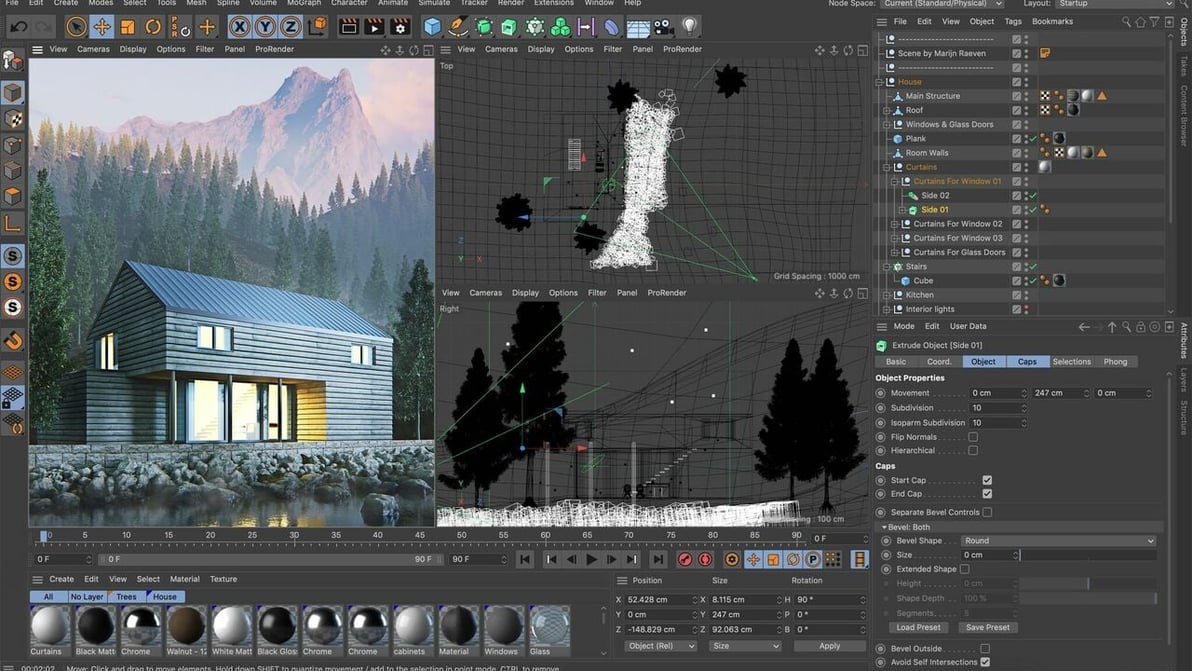 Featured image of Cinema 4D vs Maya: The Main Differences