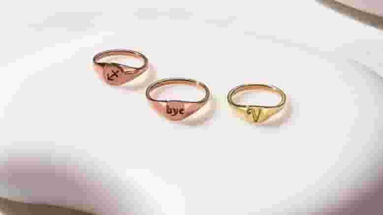 Shapeways rings top