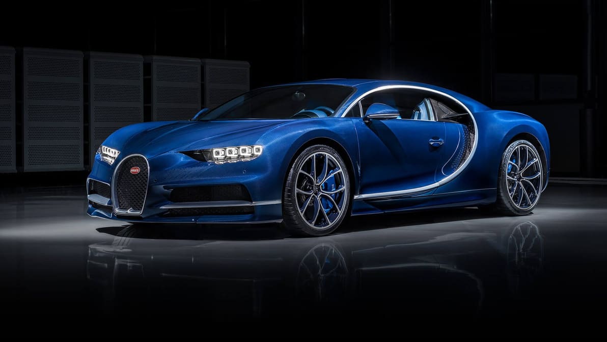 Featured image of Bugatti Chiron Testing a 3D Printed Titanium Brake Caliper