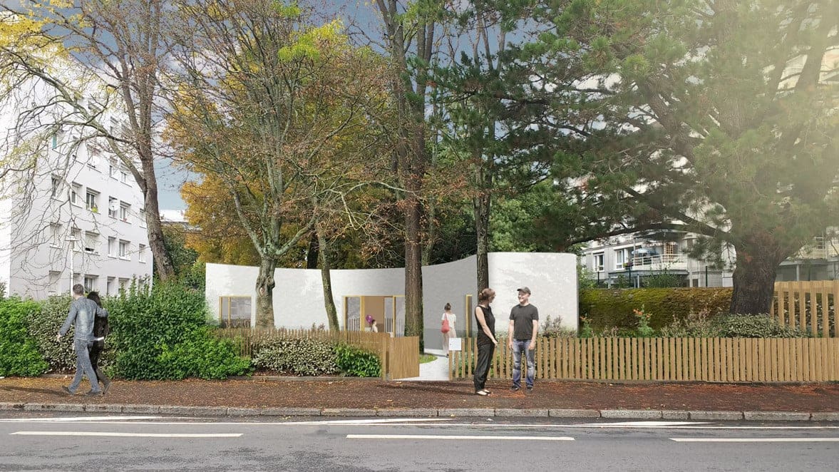 Featured image of 3D Printed 95 m² Yhnova House in Nantes is Now Habitable