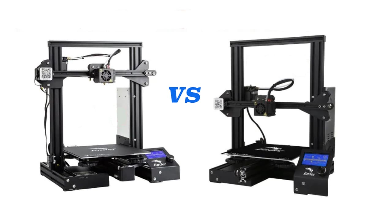 Image de l'en-tête de Creality Ender 3 vs Ender 3 Pro vs Ender 3X : que choisir ?