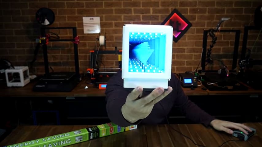 Featured image of [Project] 3D Printed RGB Infinity Cube