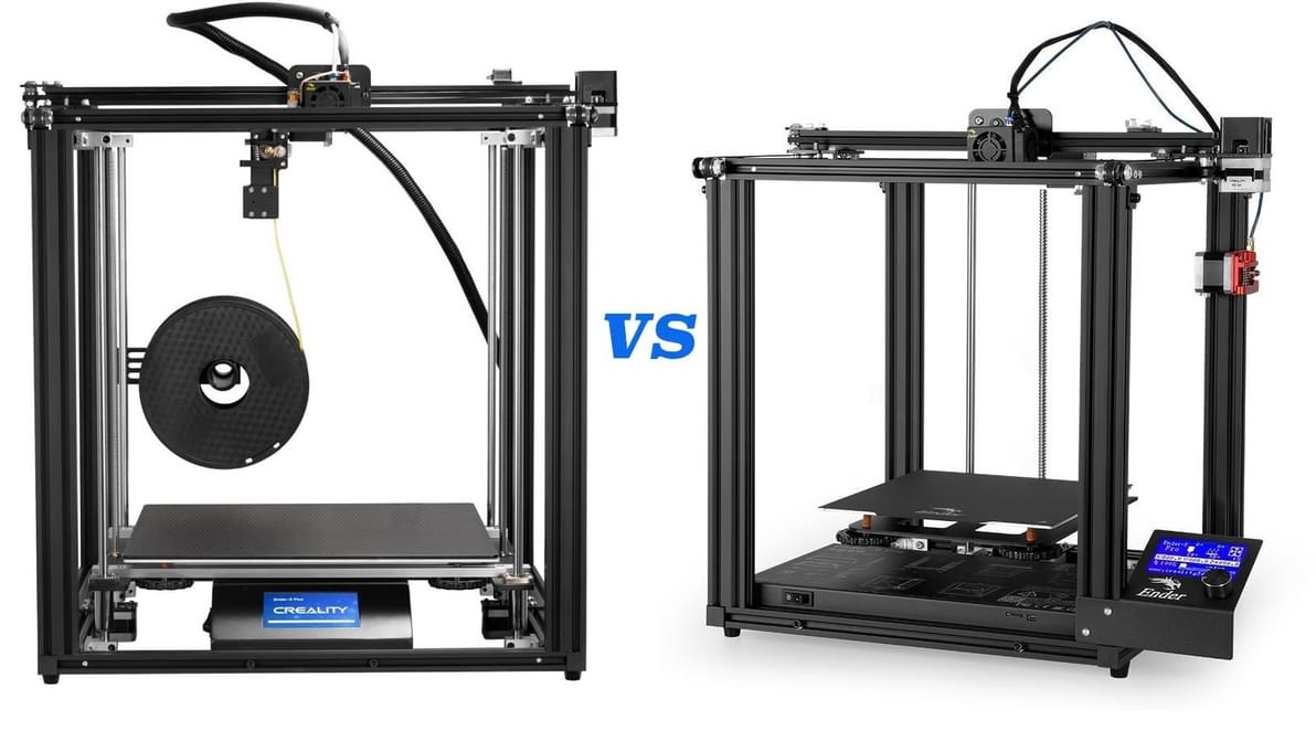 Featured image of Creality Ender 5, Pro & Plus: The Differences
