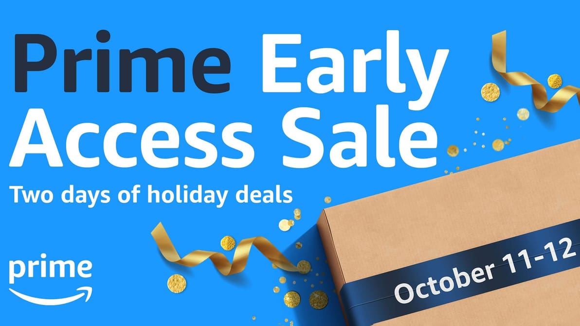 Featured image of Amazon “Prime Early Access Sale” Running 11-12 October 2022