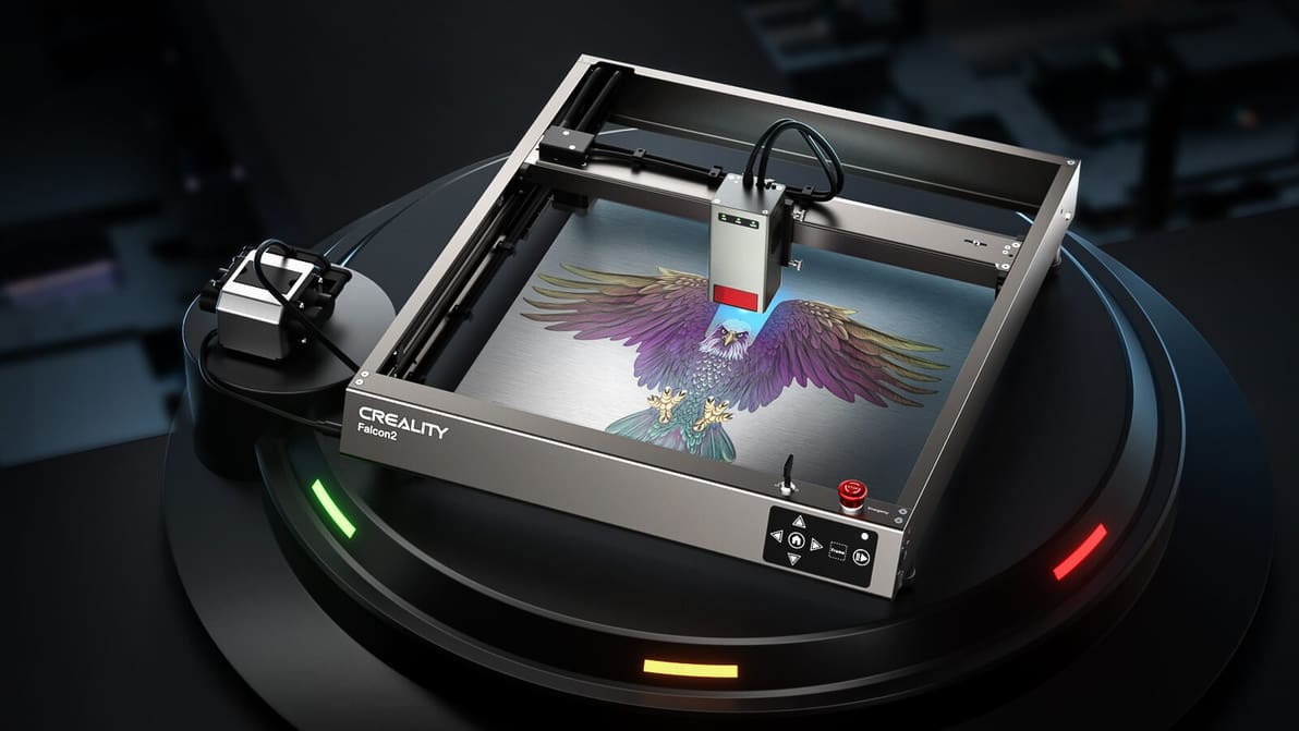 Featured image of Creality CR-Falcon 2: Power, Precision, and Impressively Fast (Ad)