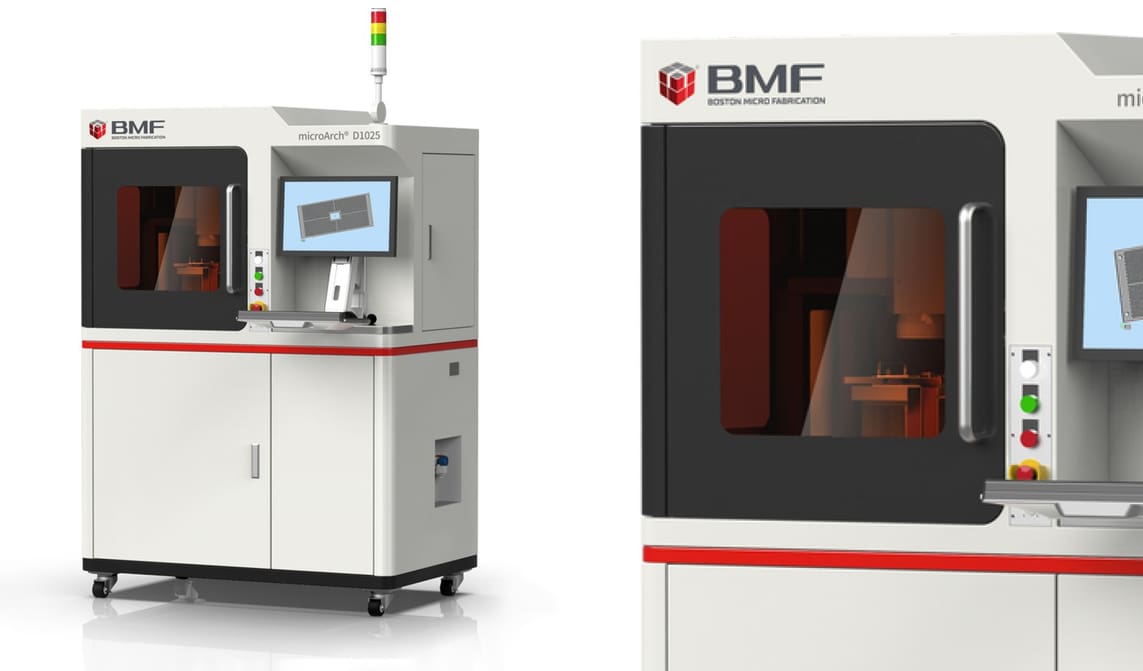 Featured image of BMF at Rapid + TCT: Meet the MicroArch D1025 High-Precision Micro 3D Printer