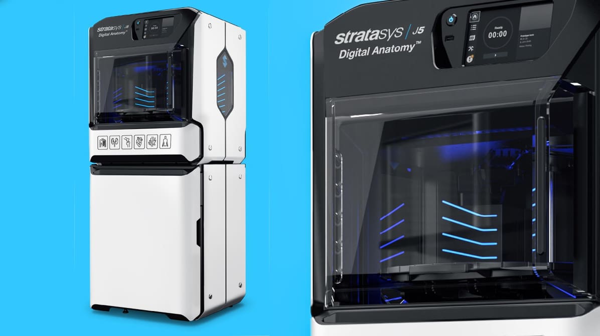 Featured image of Stratasys’ New Affordable, Compact 3D Printer for Full-Color Medical Modeling