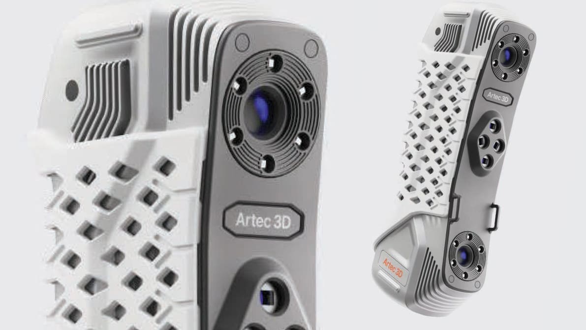 Featured image of Artec’s New Handheld Industrial 3D Scanner is Small and Affordable