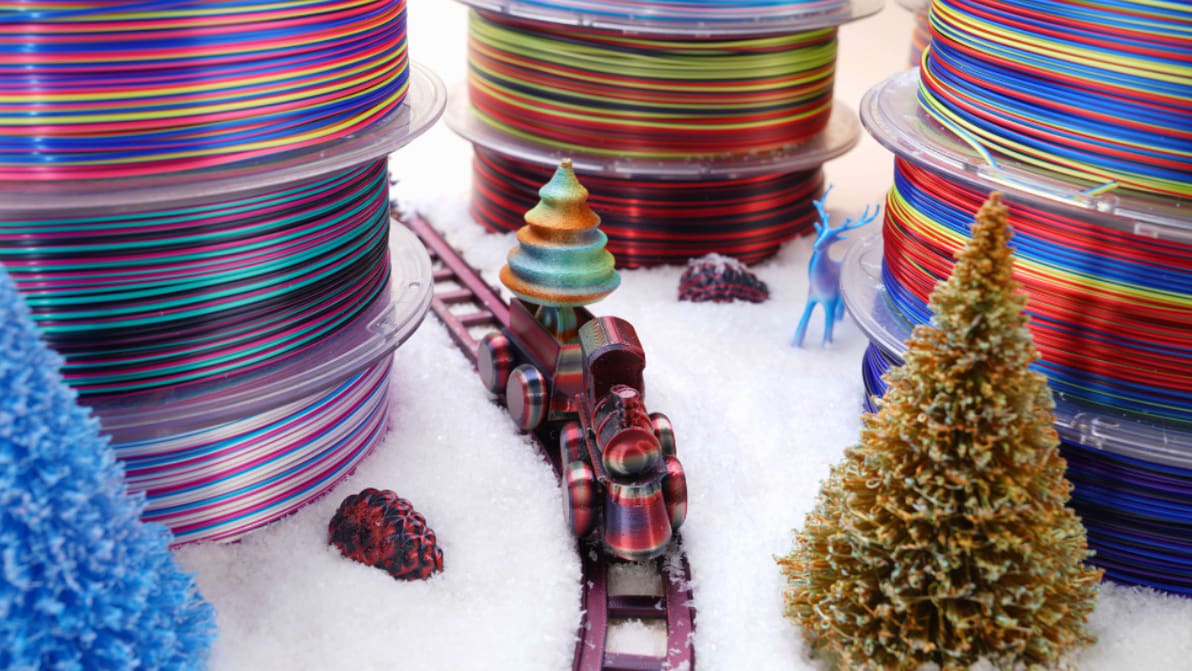 Featured image of Discover Amolen’s S-Series: 3D Printing Filaments for the Holiday (Ad)