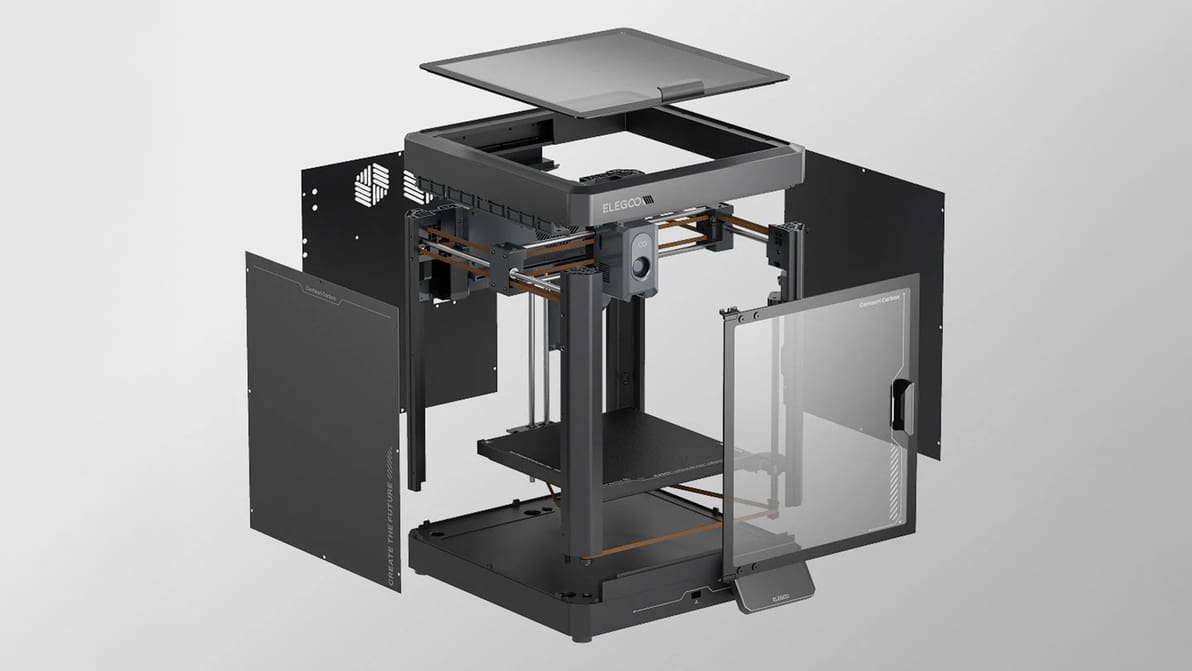 Featured image of Elegoo Opens Preorders for $300 Centauri Carbon 3D Printer