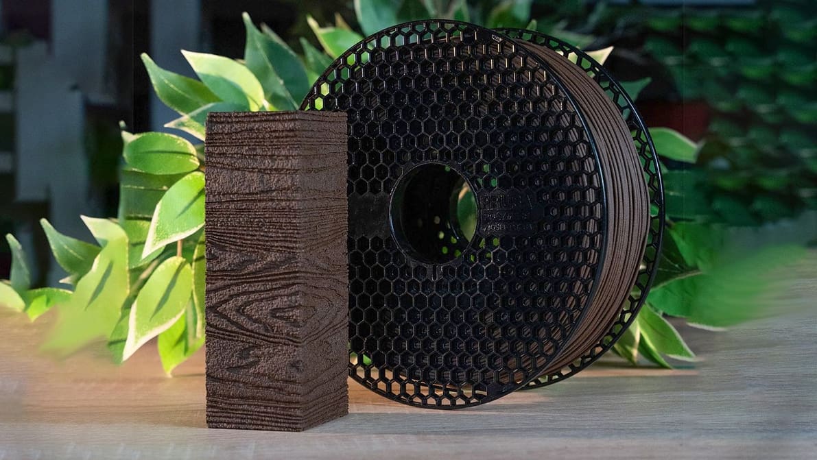 Featured image of Prusa Launches Sustainable, Stainable Wood-Like Filament&nbsp;in Chocolate Brown