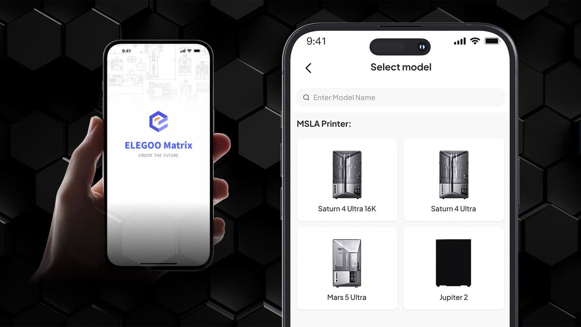 Imagem de destaque Elegoo lança aplicativo de gerenciamento remoto de impressoras 3D, começando com sistemas de resina