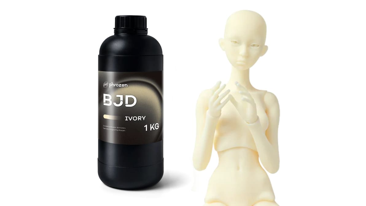 Imagem de destaque Perfeita para bonecas: Phrozen lança resina ideal para impressões articuladas