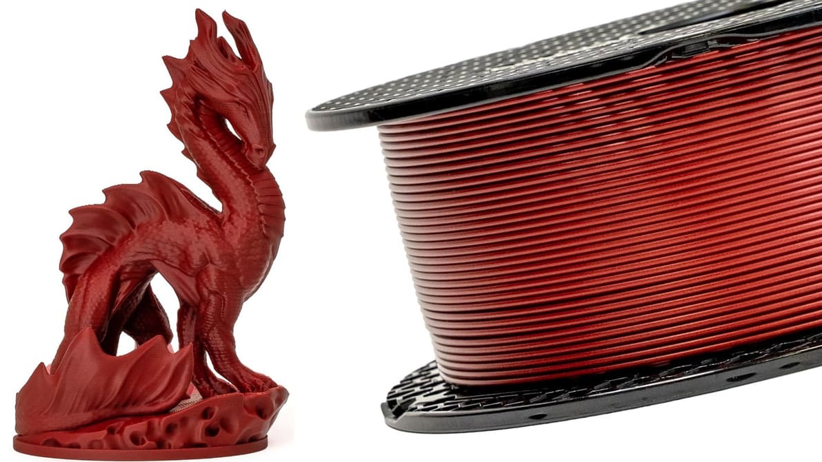 Featured image of Prusament Sinks Its Teeth Into Halloween With New “Blood Red” Filament