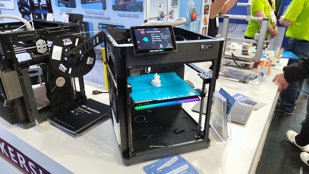 Imagem de destaque Klipper na sua Bambu Lab da série P: Biqu irá lançar o kit Panda Cyborg