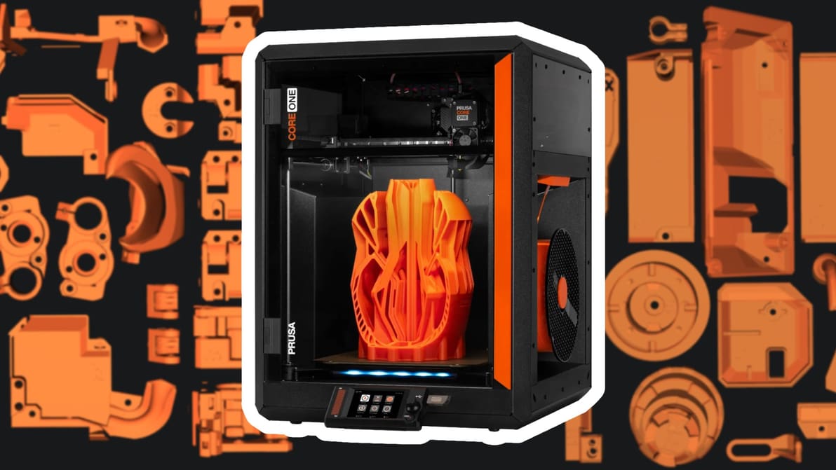 Featured image of Prusa Releases Core One Designs Under New License: Free to Tinker, Dangerous to Sell