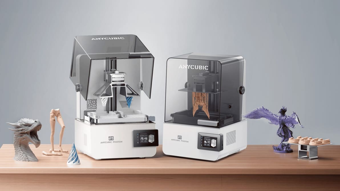 Featured image of Anycubic Photon P1: Industrial Grade Prosumer Resin 3D Printer Launches on Kickstarter!
