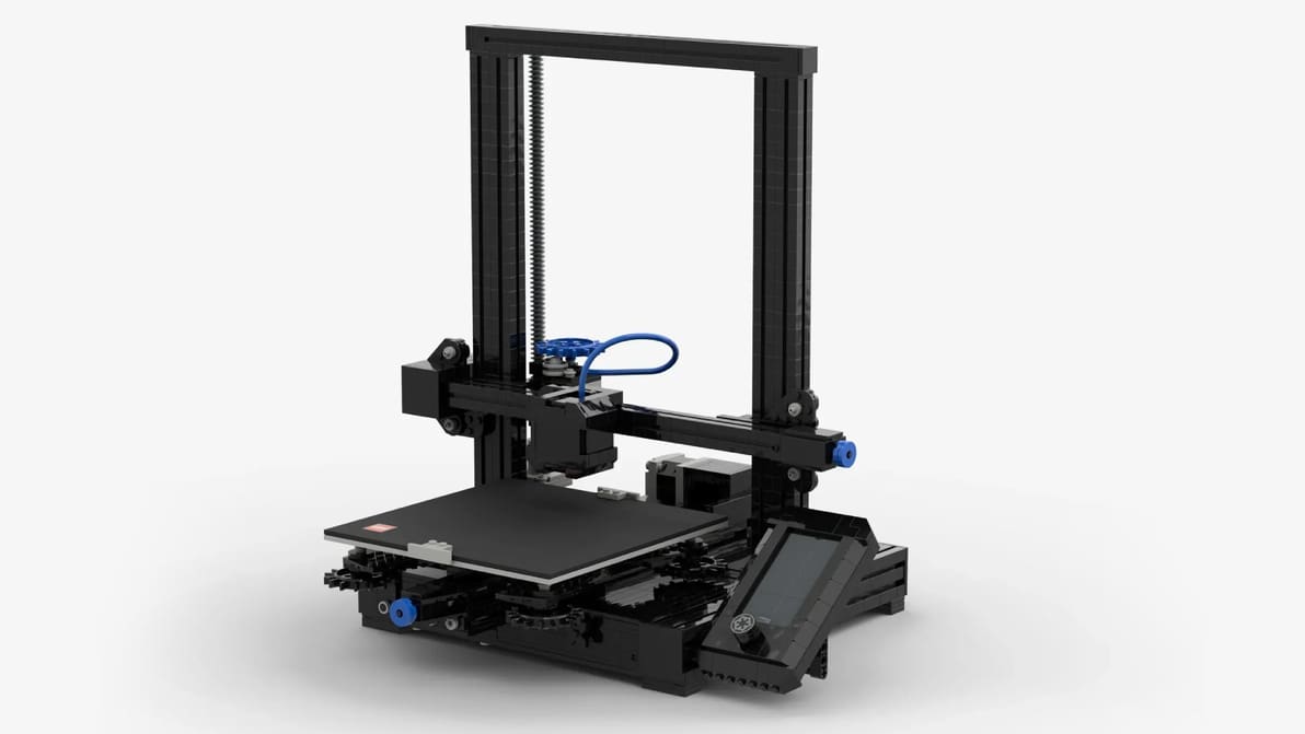 Featured image of This Lego Creality Ender 3 V2 Replica Could Become an Official Set