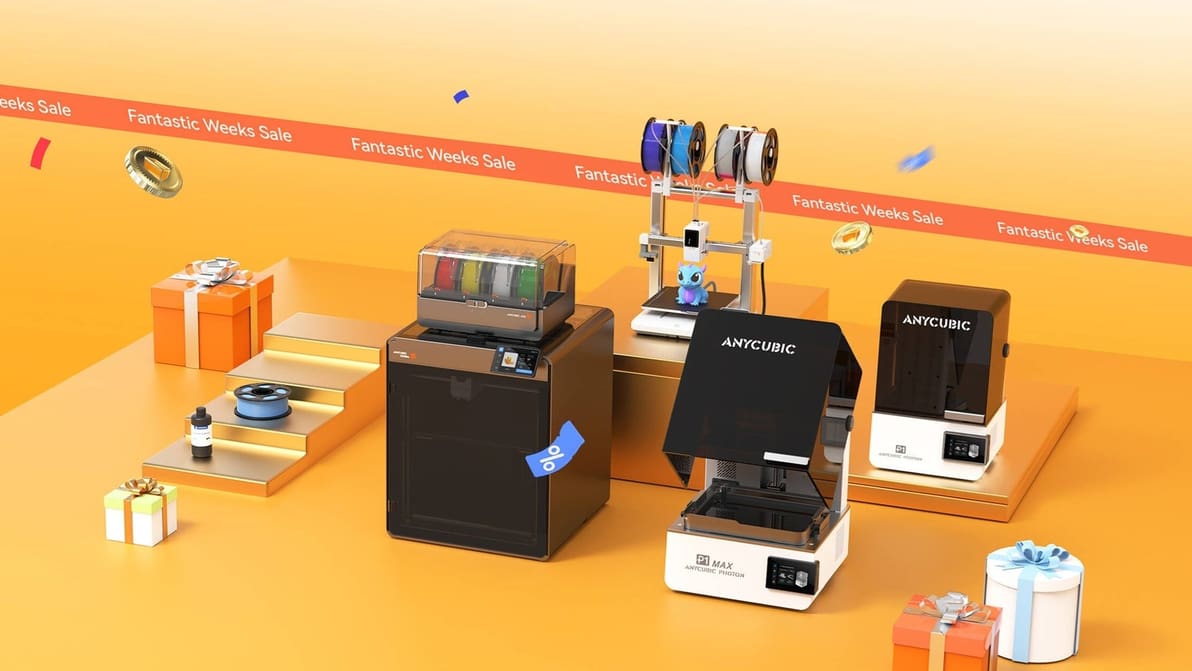 Featured image of Anycubic’s Spring Sale Drops the Multicolor-Printing Kobra X to $279