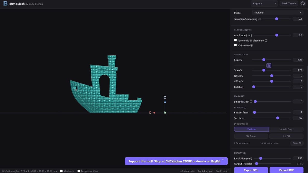 Featured image of CNC Kitchen’s Free Browser Tool Lets You Texture 3D Models – No Blender Needed