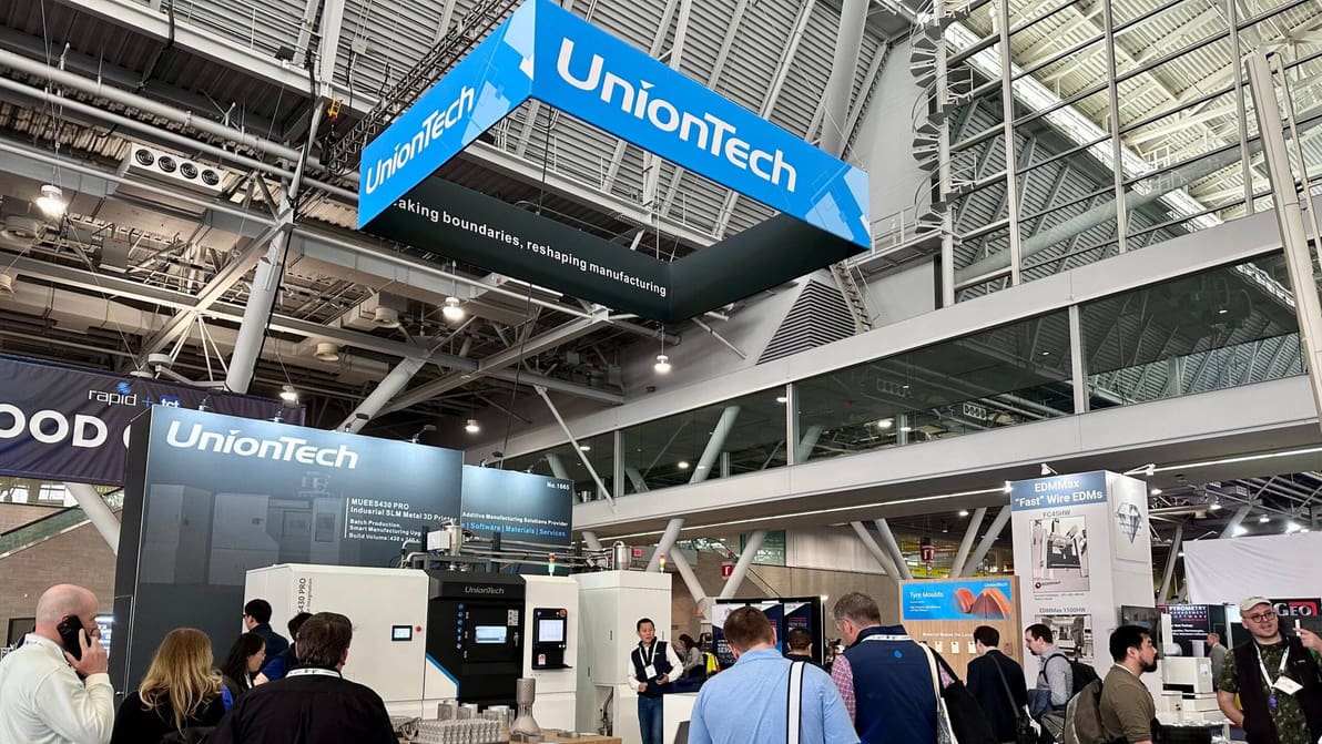 Featured image of UnionTech’s North American Strategic Milestone: MUEES430 PRO Metal 3D Printer Global Debut Shines at RAPID + TCT 2026