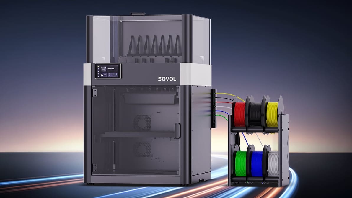 Featured image of Sovol M1D: Can This $1,199 7-Color IDEX Toolchanger Truly End Filament Waste?