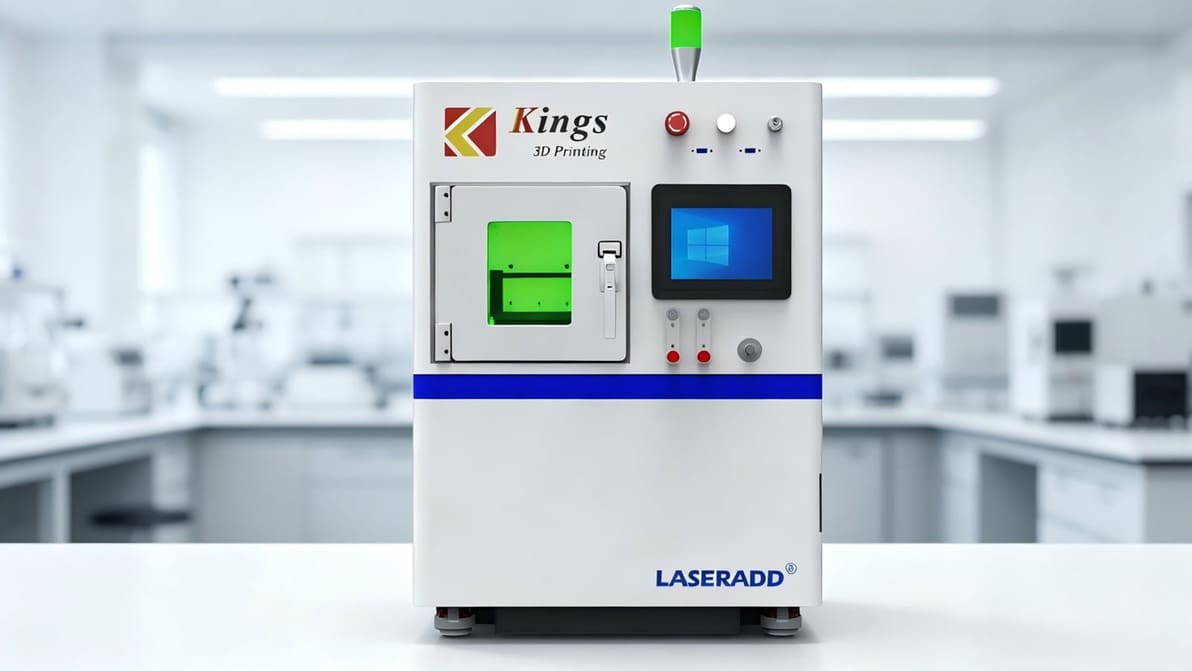 Featured image of Kings 3D’s 140-Kg DiMetal-100 Proves ‘Desktop-Sized’ Isn’t Always ‘Desktop-Friendly’