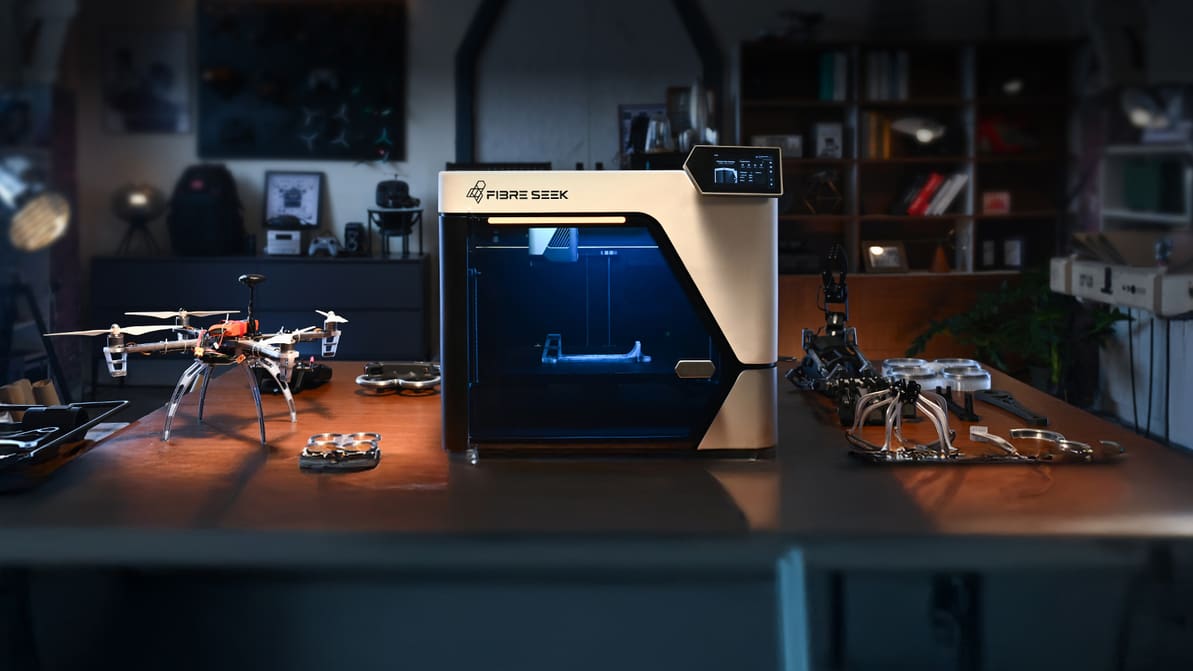 Featured image of FibreSeeker 3: Bringing Industrial-Grade Continuous Composite Manufacturing to the Desktop