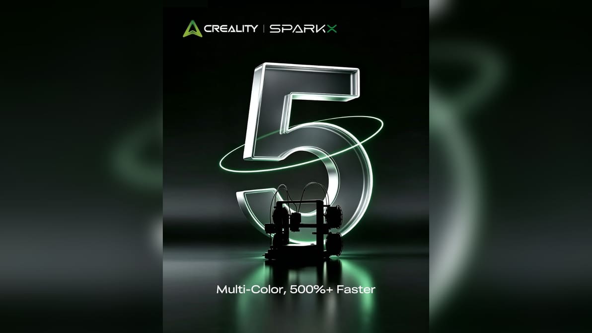Featured image of Creality Teases New i8 Low-Waste Four-Color 3D Printer