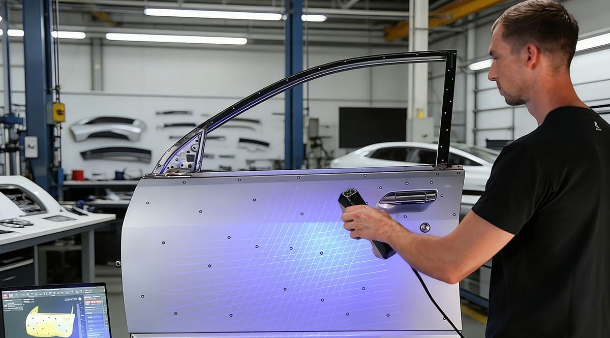 Featured image of Reverse Engineering Without CAD Data: How MetroY Ultra Turns Physical Parts into Digital Designs