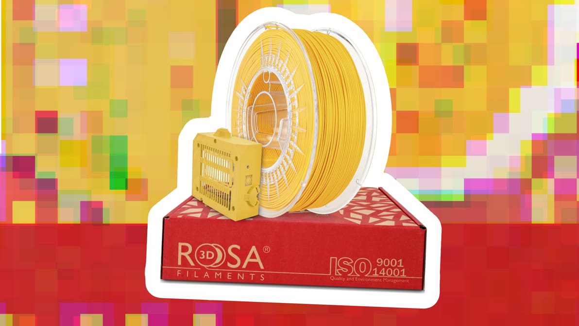 Featured image of Not Just Black: Rosa3D’s Static-Safe PLA Ships in Tool Red, Yellow, and Lime Yellow