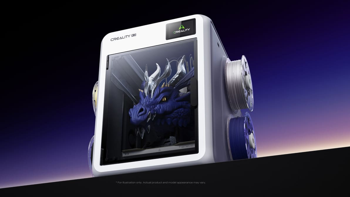 Featured image of The Creality K3 Aims to Cut Multicolor Waste by 85% with 5-Second Nozzle Swaps