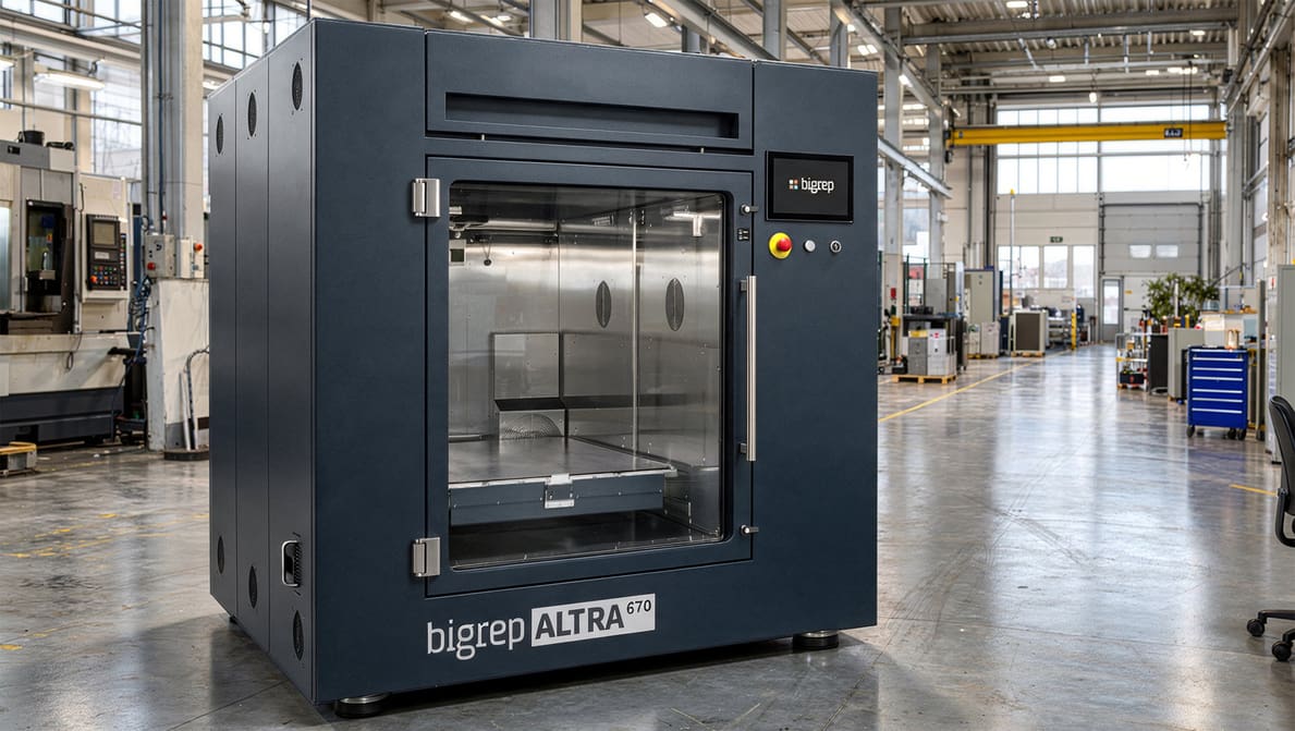 Featured image of BigRep’s New Altra 670 Takes on Stratasys’ F870 With a Bigger, Hotter Build Chamber