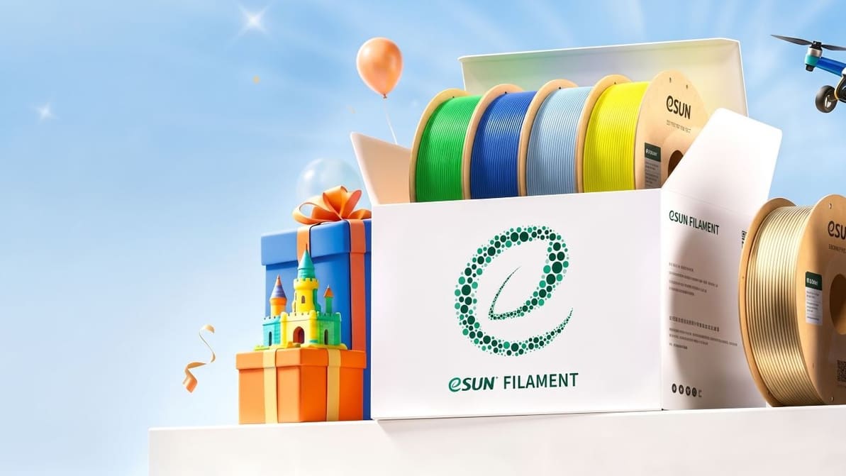Featured image of eSUN Celebrates 24 Years of Innovation: Exploring New Possibilities with AI, Up to 52% Off for the Anniversary Sale