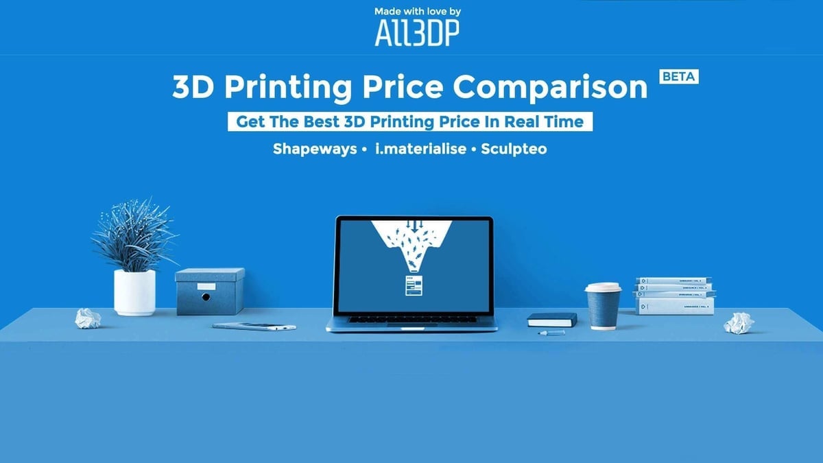 Featured image of New 3D Printing Price Comparison Service Launched