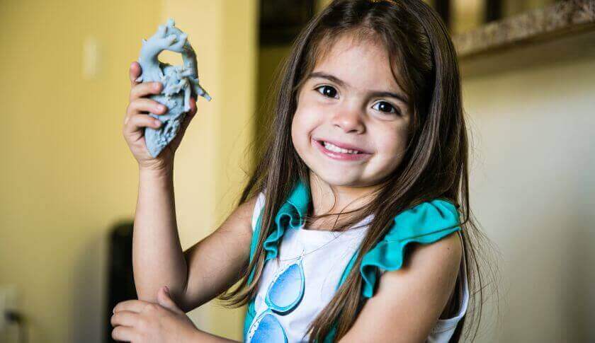 Featured image of How a 3D Printed Heart Saved 5 Year Old Mia’s Life