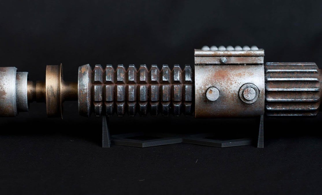 Featured image of This Is Probably the Most Beautiful 3D Printed Lightsaber