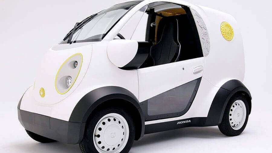 Featured image of Honda’s Custom Cookie Car has a 3D Printed Body